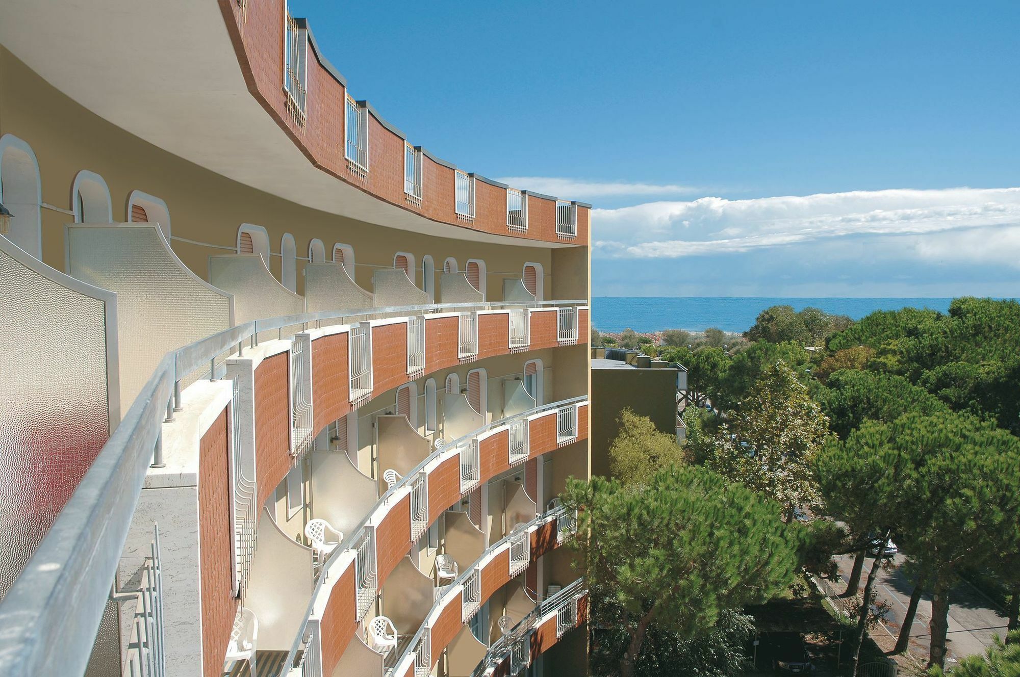 Hotel Schiller Cervia Exterior foto